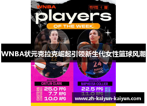 WNBA状元克拉克崛起引领新生代女性篮球风潮